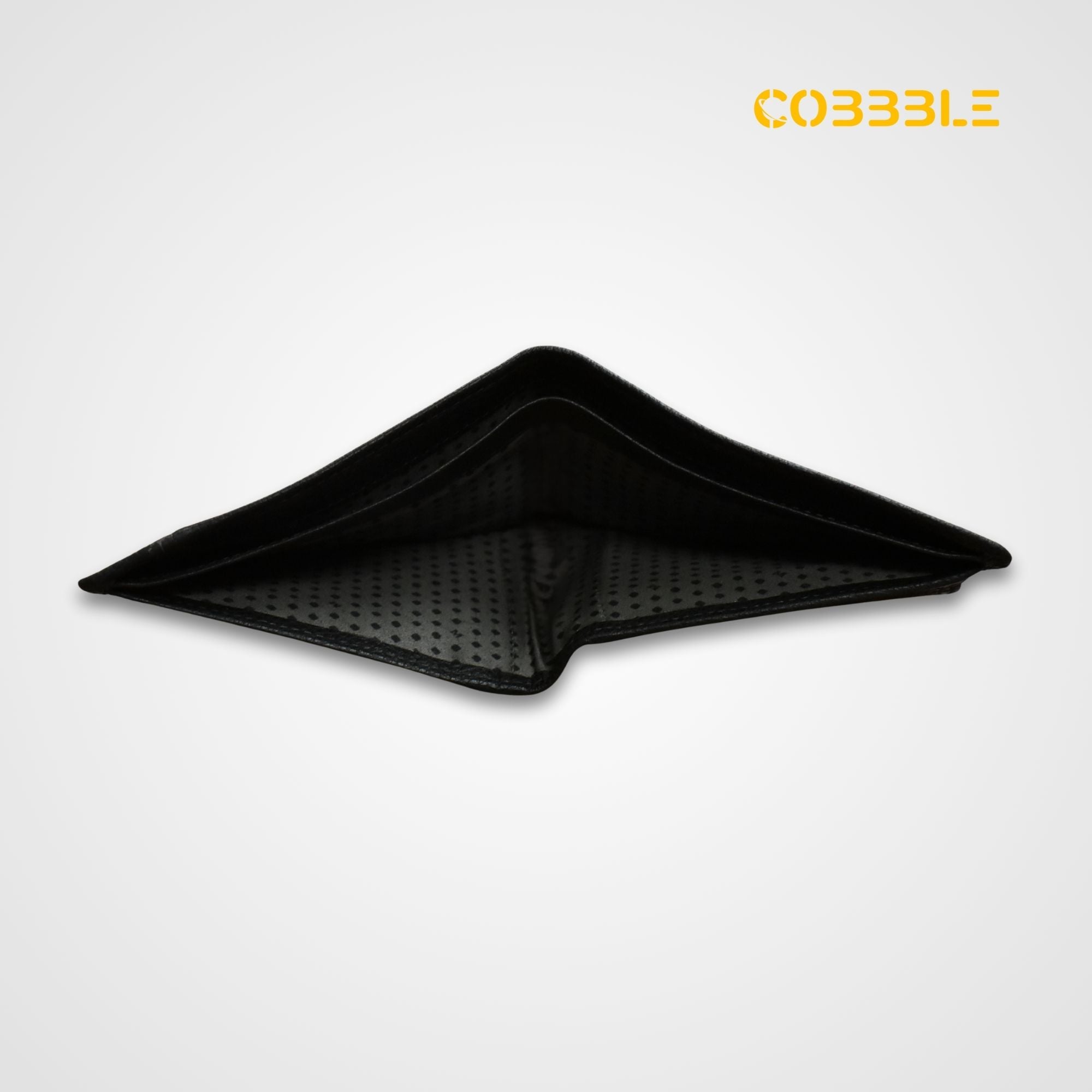 Classic Men’s Leather Bifold Wallet - Black