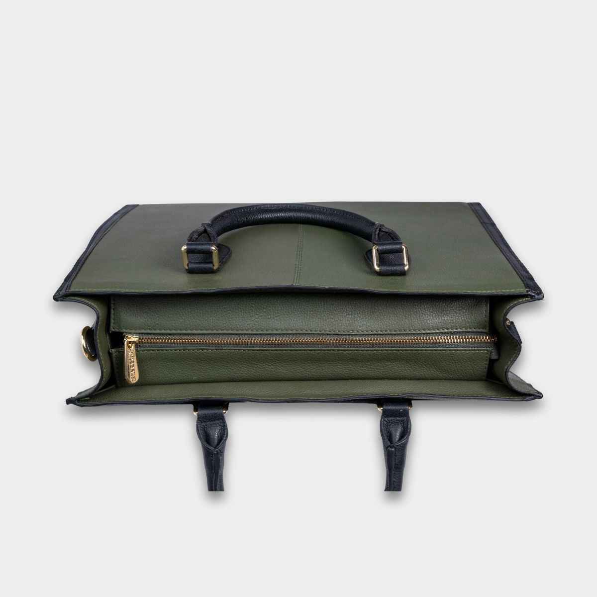Cobbble Ovia Woman Laptop Bag - Olive Green