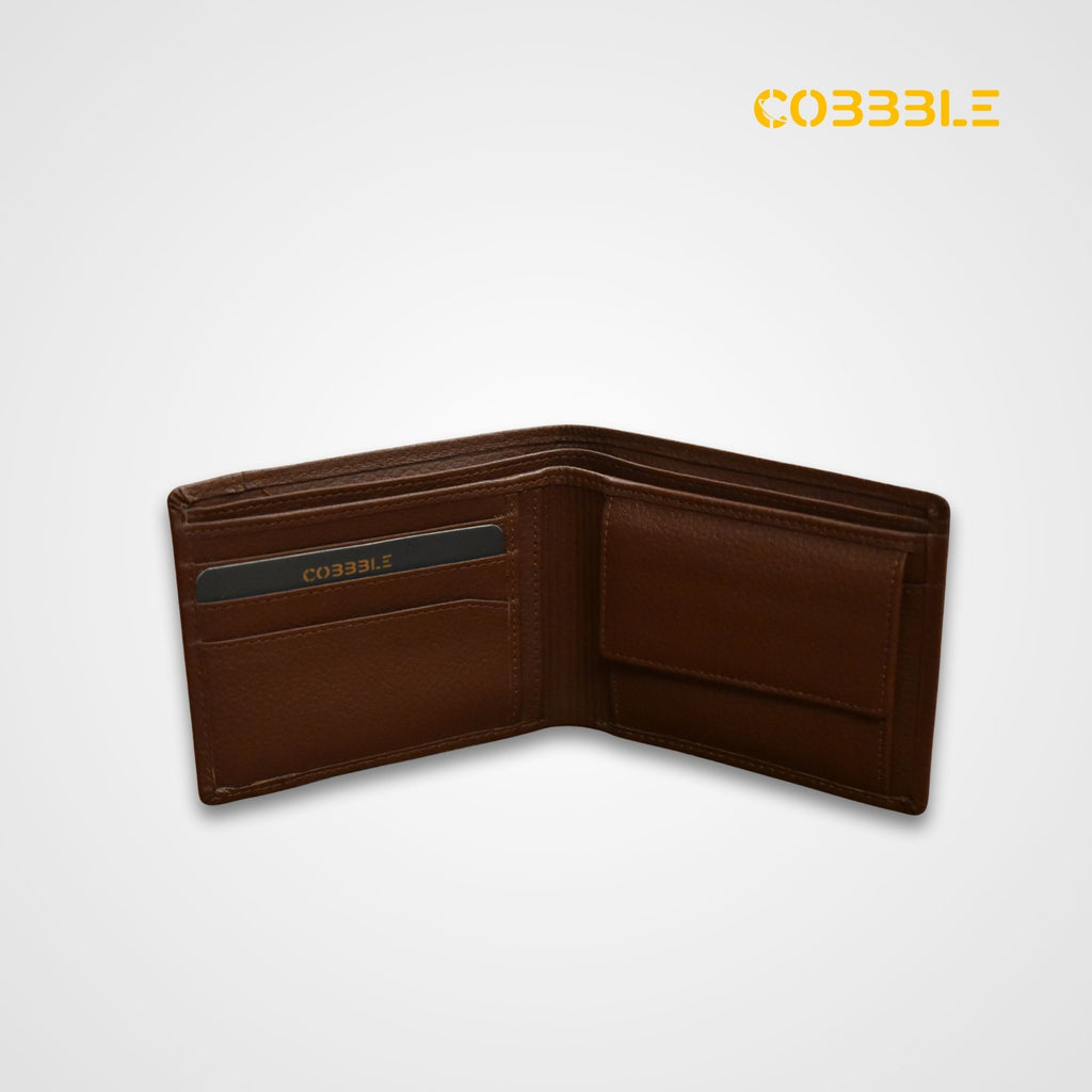 Classic Men’s Leather Bifold Wallet - Brown