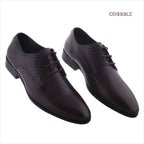 Luxury Shoes for Men - Cobble Genuine Leather Classic Brogue Shoes - Dark Brown