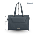 Luxury Laptop Bags for Women - Cobbble Woman Shoulder Bag in Grey