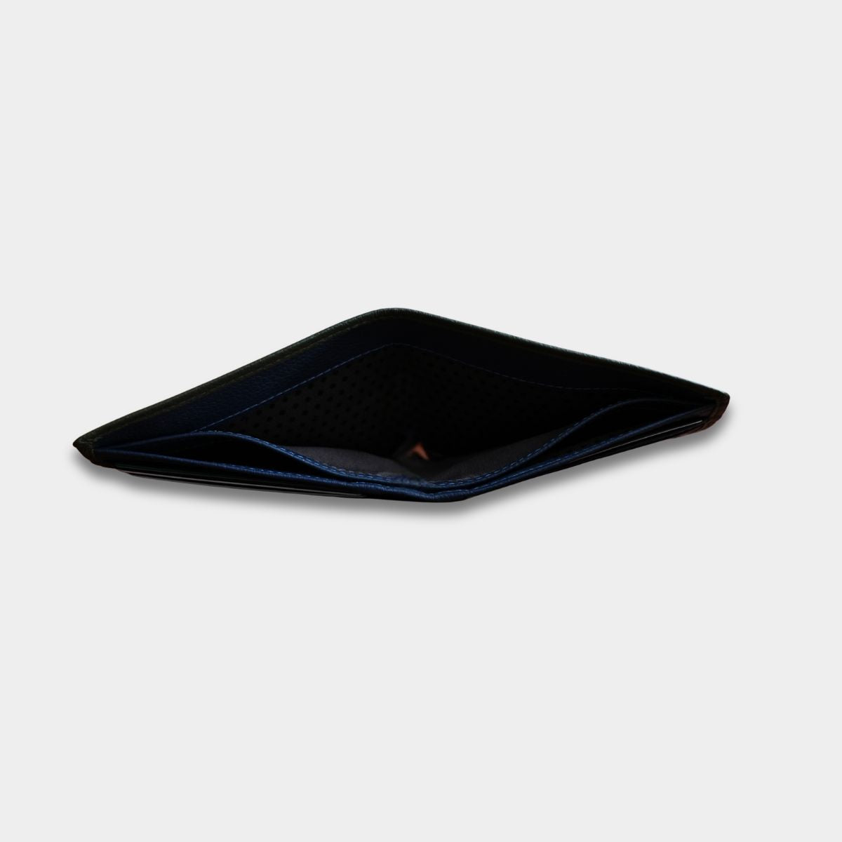 Cobbble Duo Leather Wallet - Olive Green