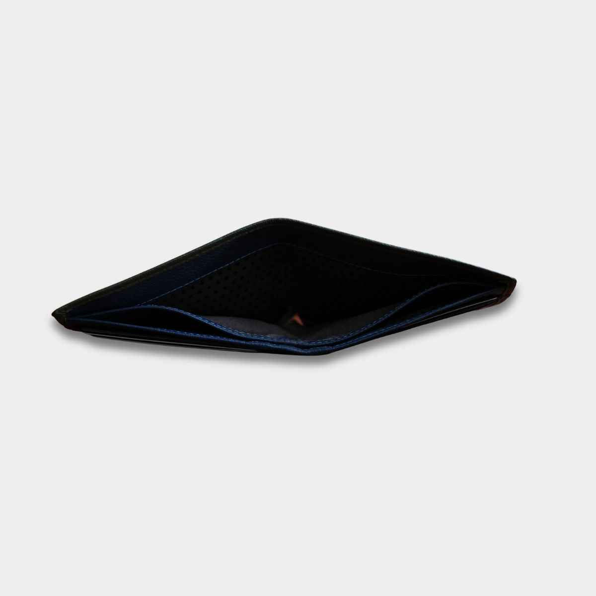 Cobbble Duo Leather Wallet - Olive Green