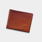 Cobbble Duo Leather Wallet - Tan