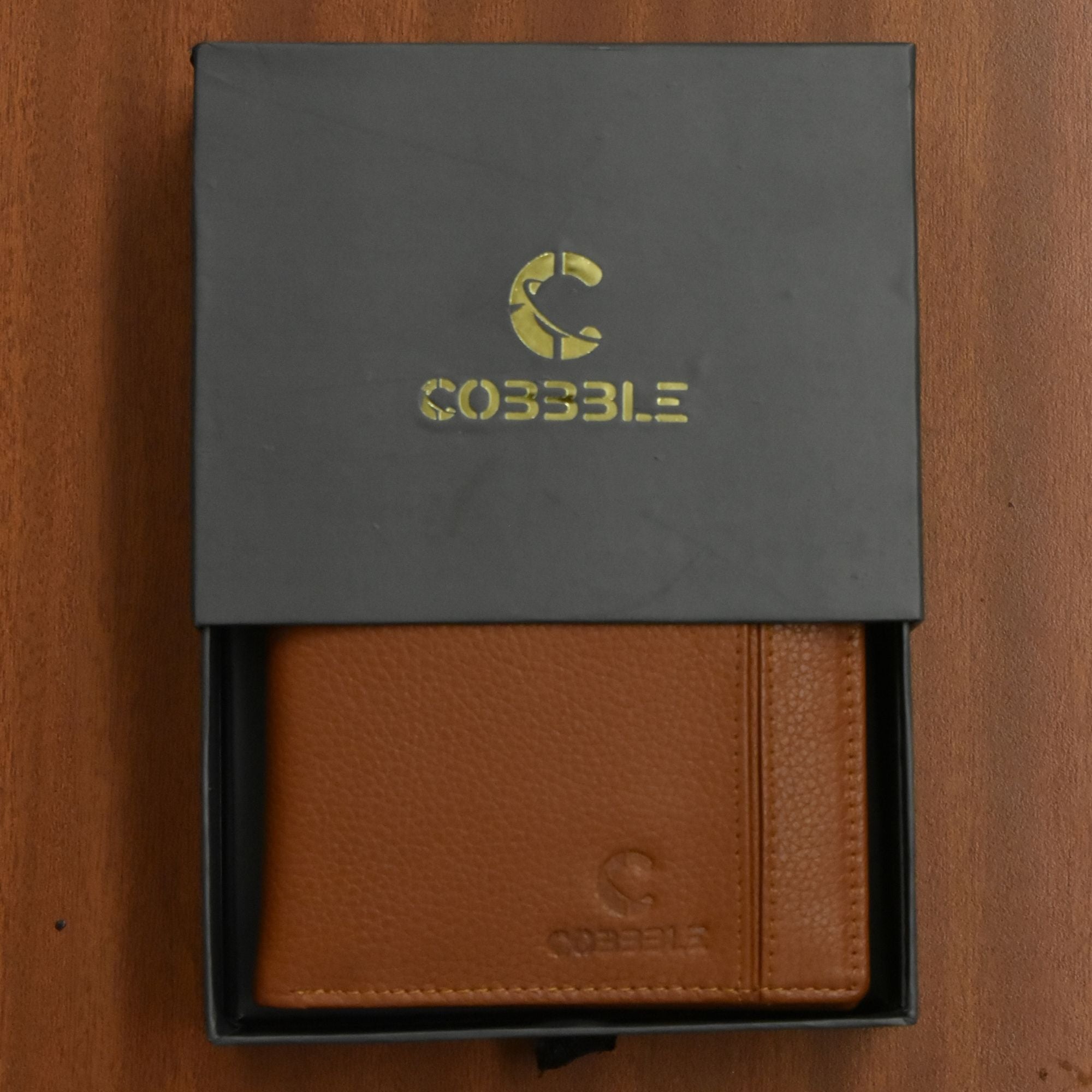 Classic Men’s Leather Bifold Wallet - Tan