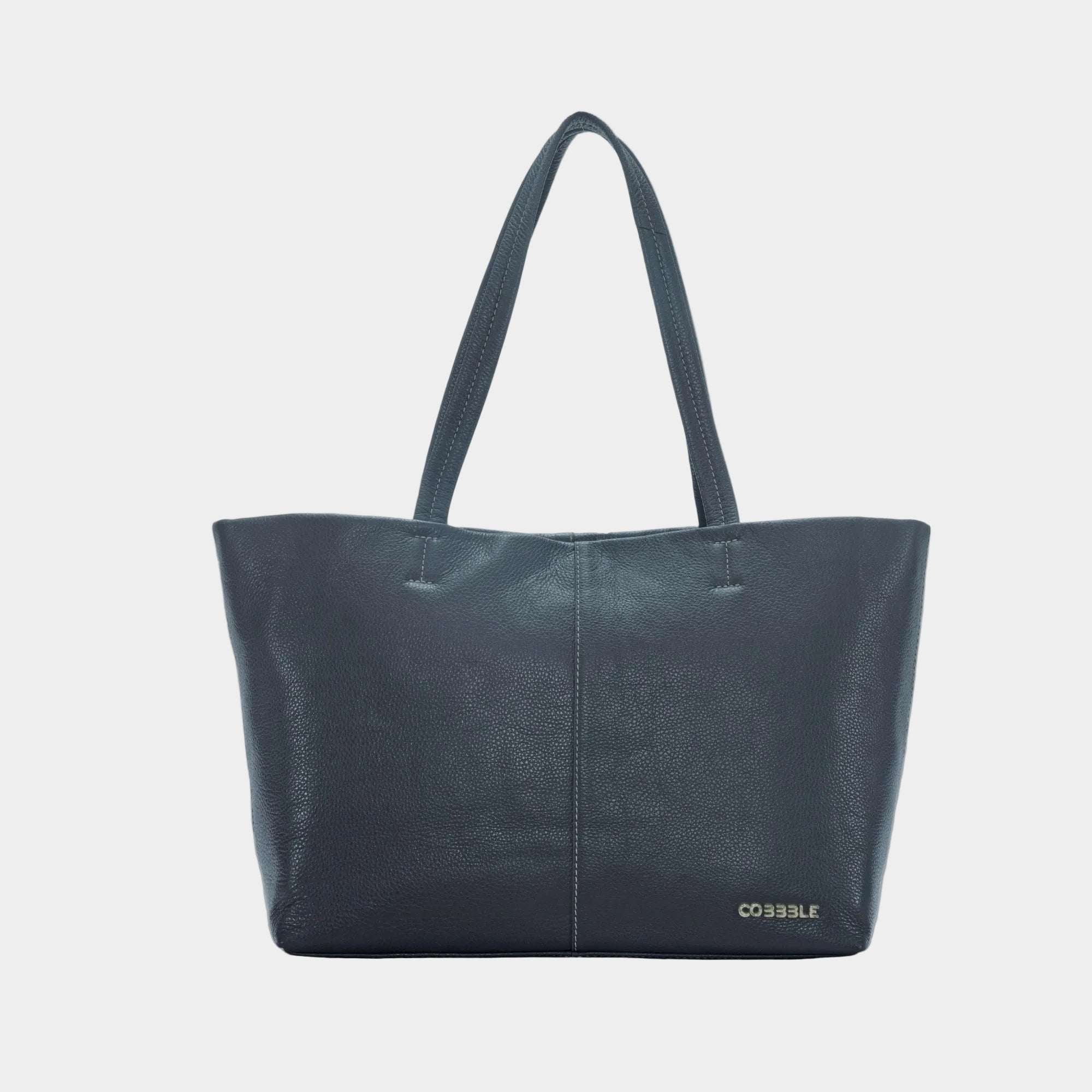 Cobbble Classic Tote Bag - Grey