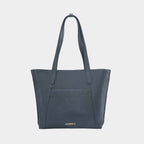 Womens Laptop Bags - Cobbble Woman Metro Shoulder Bag in Grey