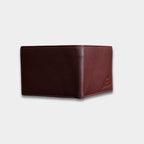 Cobbble Duo Leather Wallet - Brown