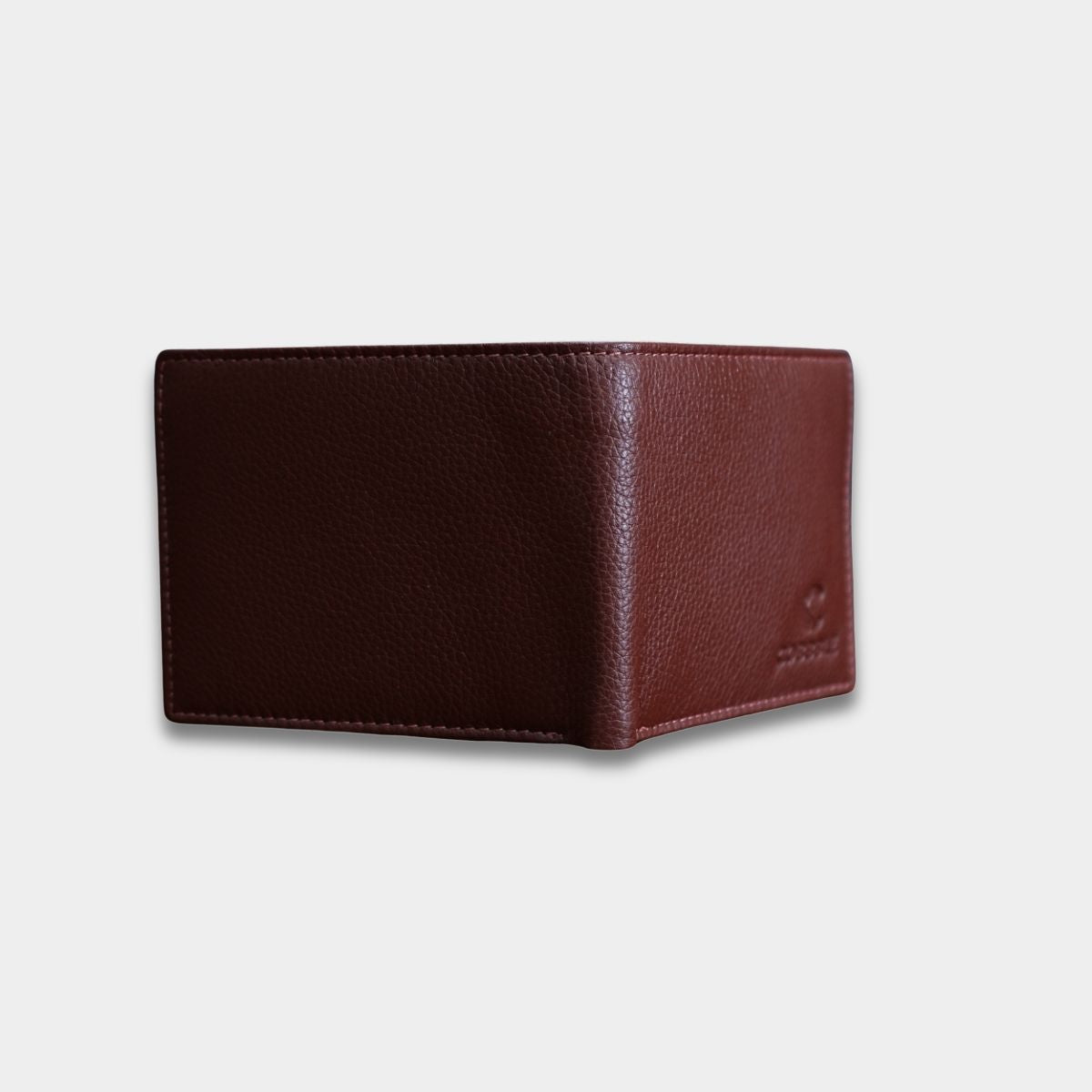 Cobbble Duo Leather Wallet - Brown