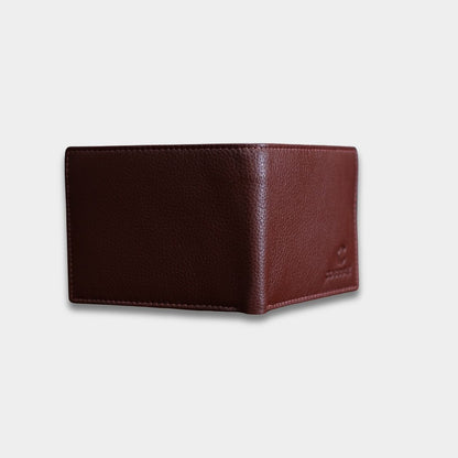 Cobbble Duo Leather Wallet - Brown