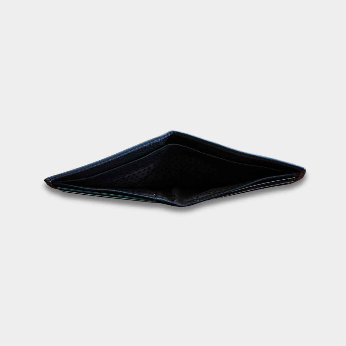 Cobbble Duo Leather Wallet - Grey