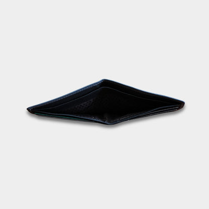Cobbble Duo Leather Wallet - Grey