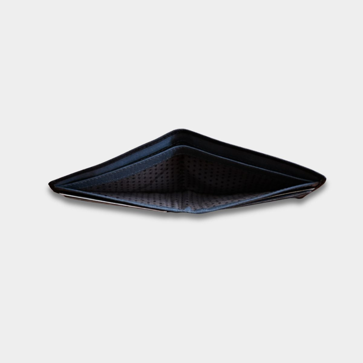 Cobbble Duo Leather Wallet - Black