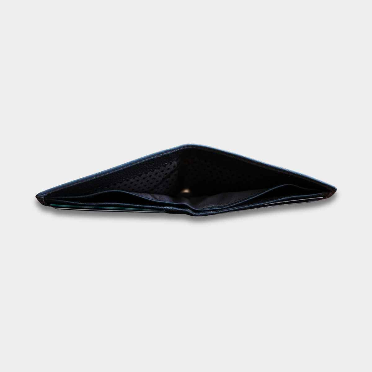 Cobbble Duo Leather Wallet - Grey