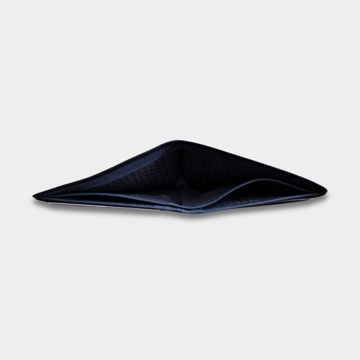 Cobbble Duo Leather Wallet - Black