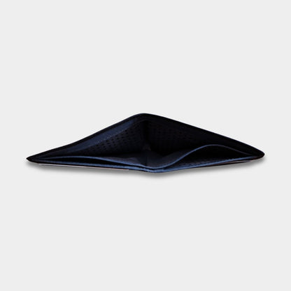 Cobbble Duo Leather Wallet - Black