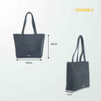 Womens Laptop Bags - Cobbble Woman Metro Shoulder Bag in Grey