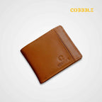 Classic Men’s Leather Bifold Wallet - Tan
