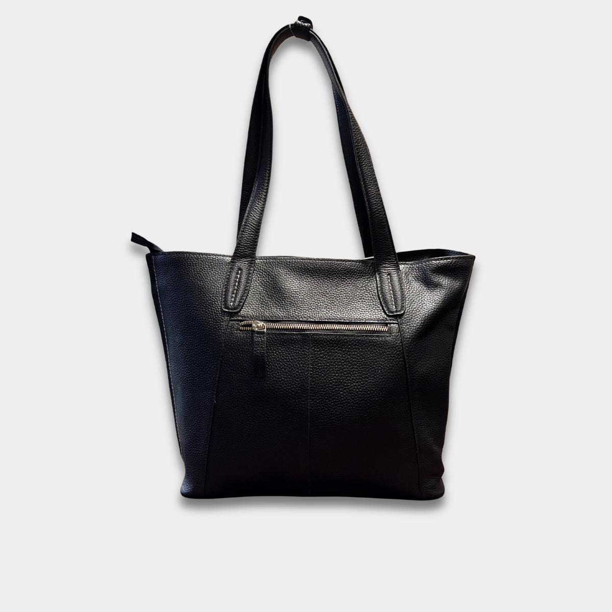 Cobbble Woman Metro Shoulder Bag - Black , Multi-Pocket