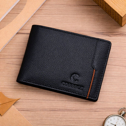Cobbble Bumble Leather Wallet