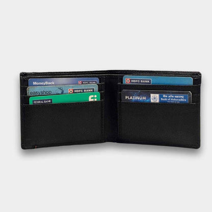 Major Leather Wallet - Black
