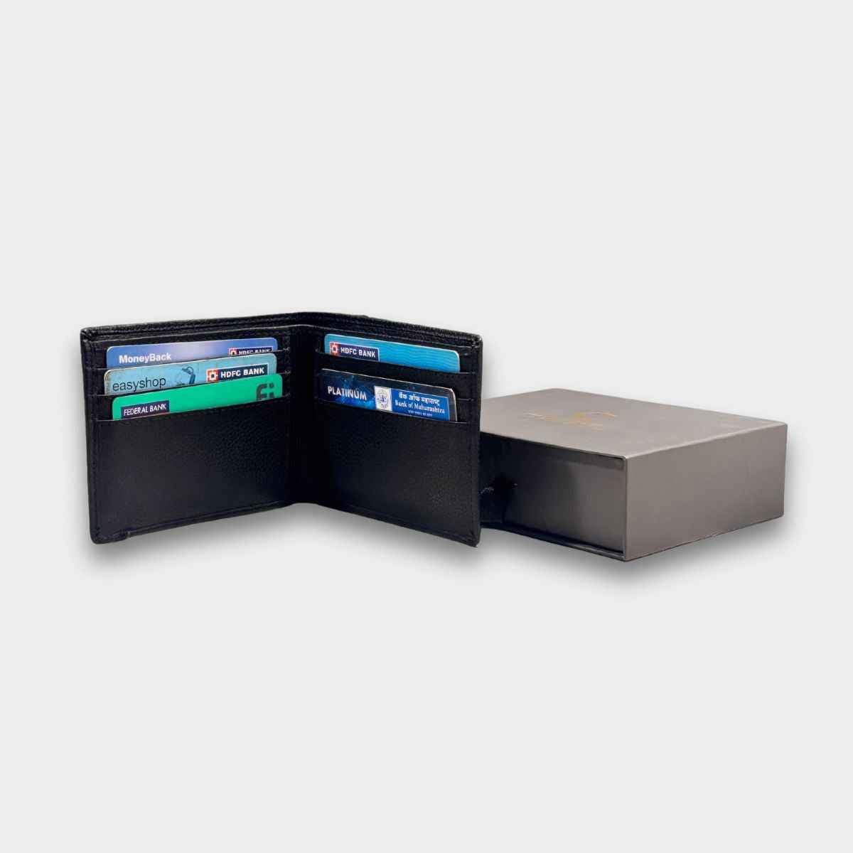 Major Leather Wallet - Black