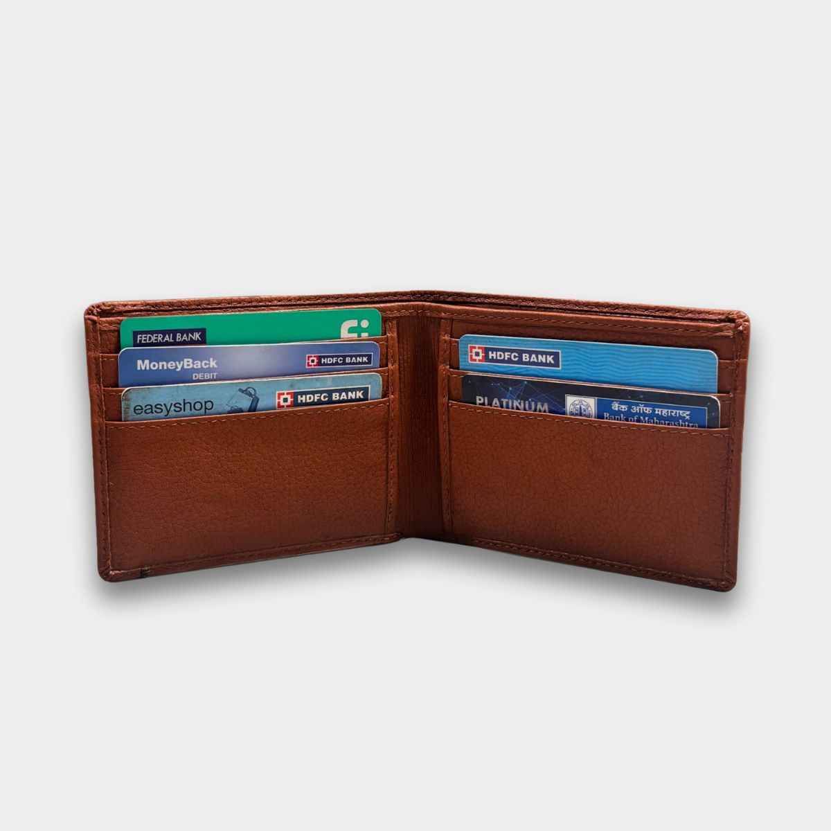 Cobbble Prime Leather Wallet - Tan
