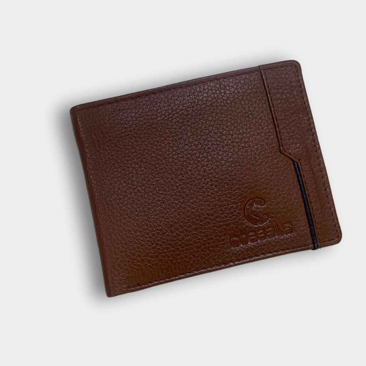 Cobbble Prime Leather Wallet - Brown