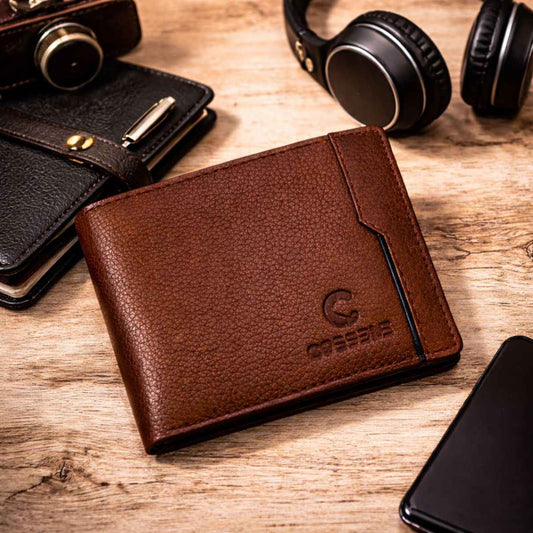Cobbble Prime Leather Wallet - Brown